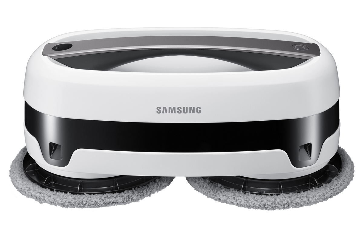 Samsung Jetbot Mop review: This robot mop does double duty as a handheld scrubber