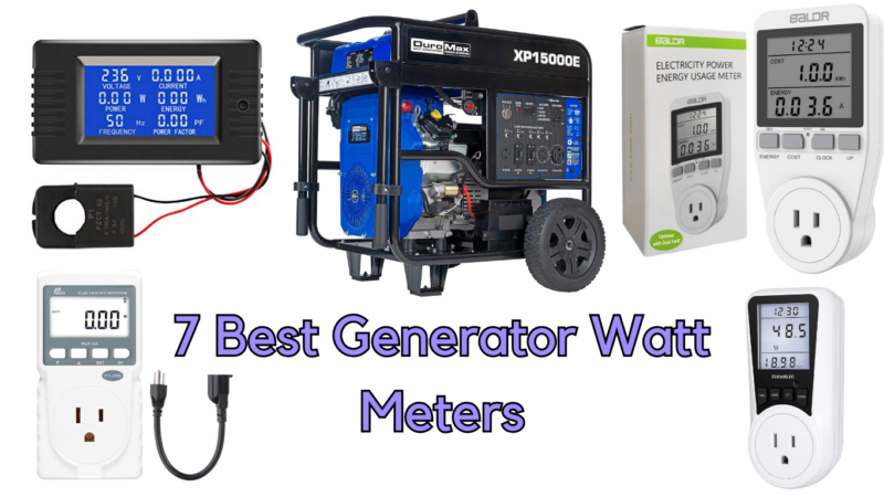 7 of the Best Generator Watt Meters of 2024: Find the Right Fit