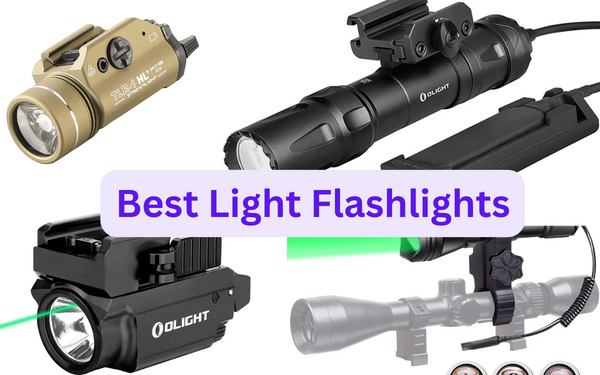 Top 7 Best Light Flashlights with Scope Mounts in 2023: What to Look for to Get the Best Value