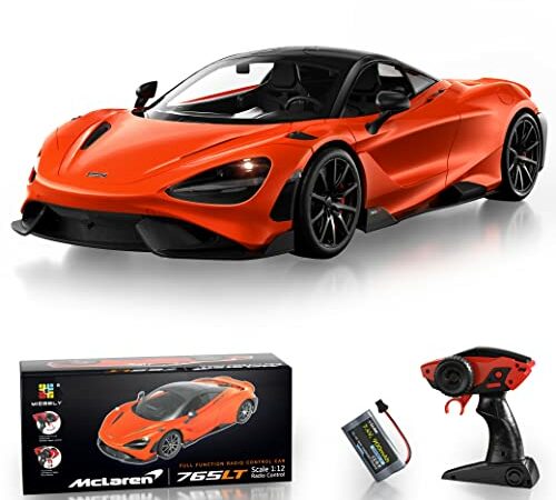 HYPER GO H16DR 1:16 Scale Ready to Run 4X4 Fast Remote Control Car, High Speed Big Jump RC Monster Truck, Off Road RC Cars, 4WD All Terrain RTR RC Truck with 2 LiPo Batteries for Boys and Adults