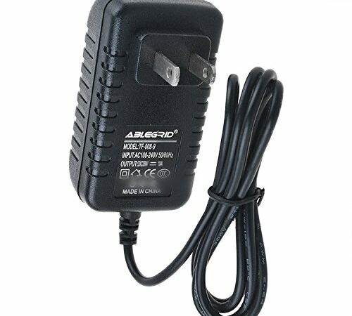 ABLEGRID AC/DC Adapter for Accuteck S 50lbx0.2oz 50lb x 0.2oz All-in-One Digital Shipping Postal Scale Power Supply Cord Cable PS Wall Home Battery Charger Mains PSU