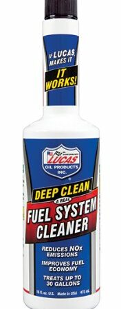 Lucas Oil Deep Clean Fuel System Cleaner, 5.25 Ounce (10669)