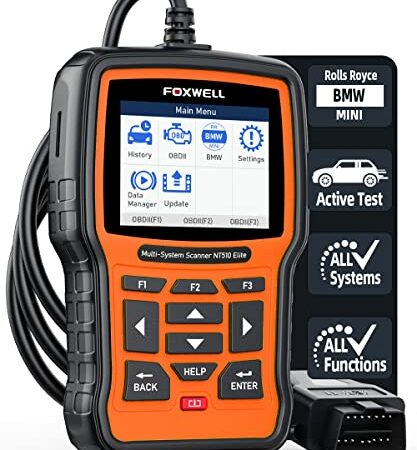 AUTOPHIX Enhanced BMW Full Systems Diagnostic Scan Tool 7910 BMW All Special Functions OBD2 Scanner Auto Fault Code Reader Battery Registration Tool for All BMW After 1996 [2022 Version]