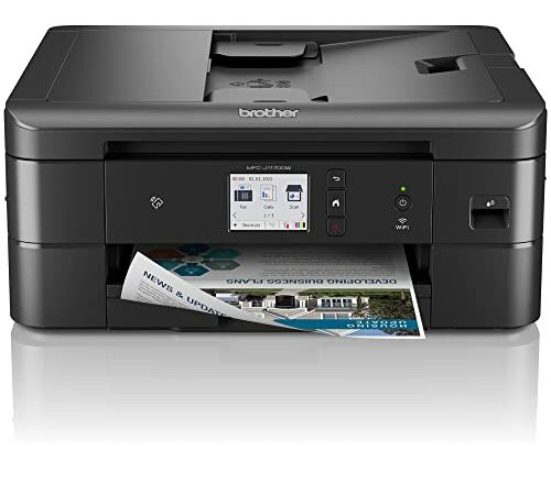 Brother MFC-J6555DW INKvestment Tank Color Inkjet All-In-One Printer with up to 1 Year of Ink In-box1 and 11” x 17” print, copy, scan, and fax capabilities