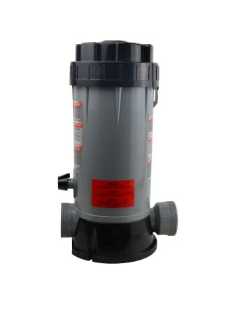 Pentair R171218 Rainbow 320C Automatic In-Line Chlorine/Bromine Feeder For Pool And Spa - Amber Body