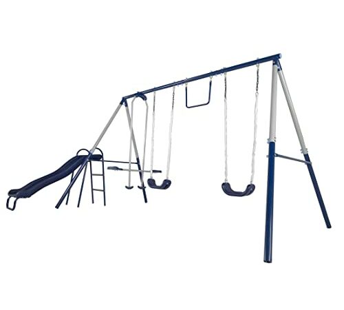 Eastern Jungle Gym Easy 1-2-3 A-Frame 2 Brackets for Swing Set with All Mounting Hardware, Green