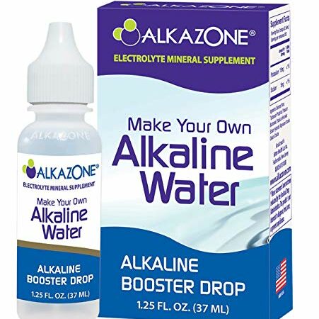 pH Revive Alkaline Water Bottle & Carry Case – Alkaline Water Filter – Filtered Water Bottle – Water Filtration System, 25oz, 750ml (Aqua)