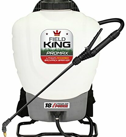 KIMO 3 Gallon Garden Sprayer, 20V 2.0Ah Battery Powered Sprayer in Lawn and Garden w/ 3 Water Nozzles, 2 Extended Wands, No Manual Pump Yard Sprayer, Electric Backpack Sprayer for Weeding, Cleaning