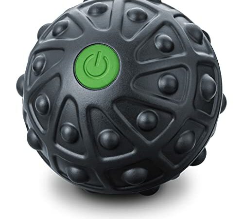 LifePro 4-Speed Vibrating Massage Ball - Revolutionary Lacrosse Ball Deep Tissue Trigger Point Therapy - Vibration Roller Ball for Plantar Fasciitis, Yoga Therapy, Mobility, Myofascial Release Tools