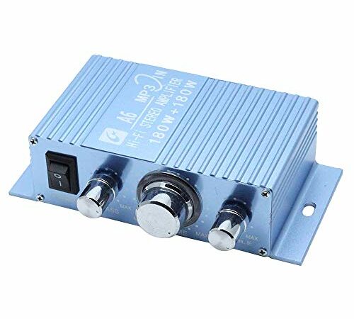 SMAKN Mini PC Digital Stereo Audio Amplifier Module 10W+10W 2 Channel Power Amp Class-D 12 V DC