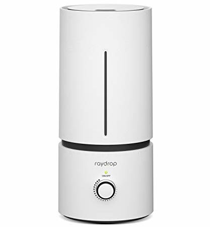 LEVOIT Humidifiers for Bedroom Large Room, 3L Cool Mist Top Fill Oil Diffuser for Baby Nursery and Plants, 360° Nozzle, Quiet Rapid Ultrasonic Humidification for Home Whole House, White