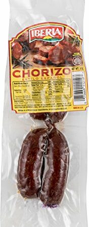 Palacios Hot Palacios Chorizo, 7.9 Ounce (Pack of 5)