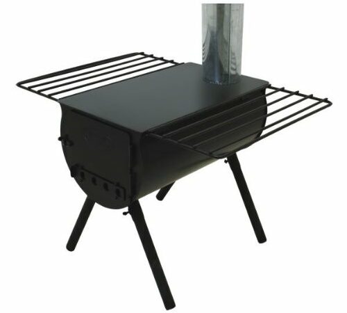 US Stove CCS18 Caribou Outfitter Portable Camp Stove - 18 Inch, Black, Medium