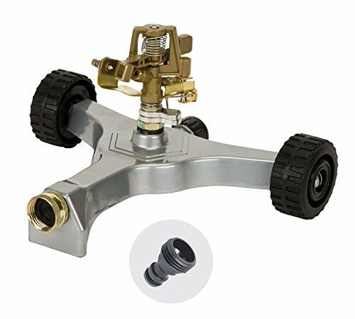 Orbit 58257N Metal 3-Arm Sprinkler with Wheeled Base