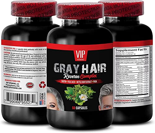 Top 16 Best Vitamins For Gray Hairs 2022 [Expert’s Reviews]