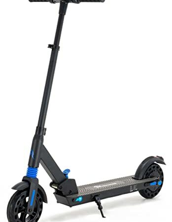 PLAYBIK Electric Scooter for Adult,350W Commuter Electric Kick Scooter Up to 19MPH & 19-21Miles Range Powerful Sport Scooters w/Double Braking,8.5''Tires Foldable LED Display E-Scooter for Adult Teens