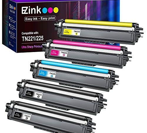 LINKYO Compatible Toner Cartridge Replacement for Brother TN450 TN-450 TN420 (Black, High Yield, 2-Pack)
