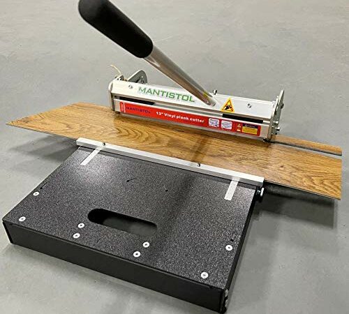 CUTTEREX 13" Free 360° Vinyl Laminate Floor Cutter for VCT, LVT, SPC, PVC, LVP, WPC, Rubber Floor and Rigid Core Vinyl Plank