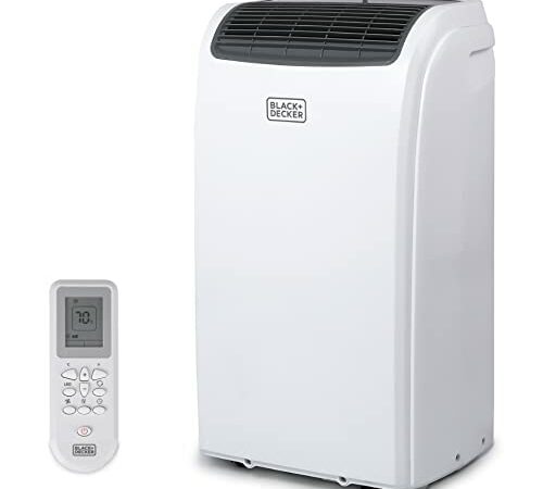 Shinco 10,000 BTU Portable Air Conditioners with Built-in Dehumidifier Function, Fan Mode, Quiet AC Unit Cools Rooms to 300 sq.ft, LED Display, Remote Control, Complete Window Mount Exhaust Kit