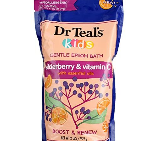 Dr Teal's Kids Epsom Salt Sleep Soak 3-Pack (6lbs Total) with Melatonin