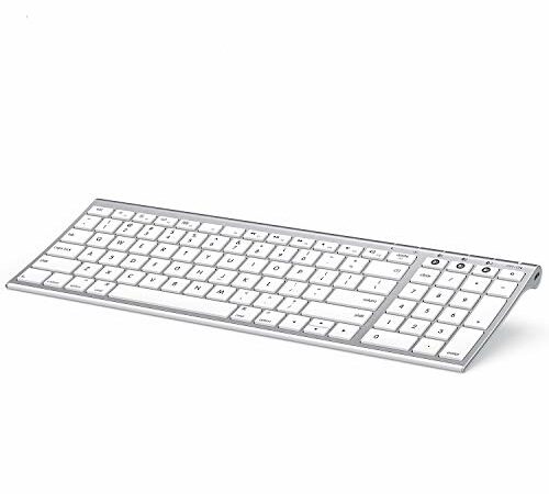 Logitech K380 Multi-Device Bluetooth Keyboard for Mac with Compact Slim Profile, Easy-Switch, 2 Year Battery, MacBook Pro/ MacBook Air/ iMac/ iPad Compatible - Off White