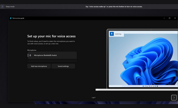 How to use Windows 11’s voice access