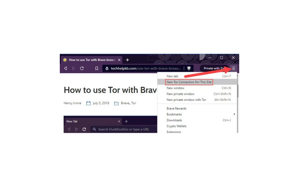 Brave browser wants to help users access Tor easier