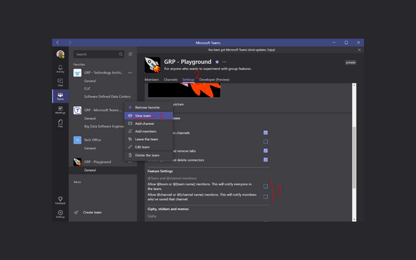Now, you can see precisely when a Microsoft Teams call mentioned you