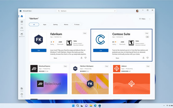 More advertisements are the Microsoft Store’s newest feature