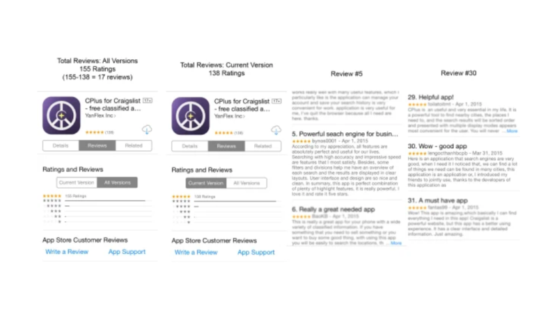 Here’s how to combat the widespread use of fake App Store reviews