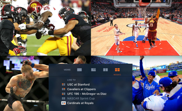 Sports fans can now test out the multiview feature on Apple TV