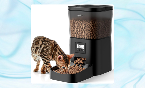 Automatic Cat Food Dispenser 4L Timed Pet Feeder