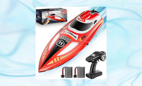 RC Boat for Adults & Kids, 60Min Runtime