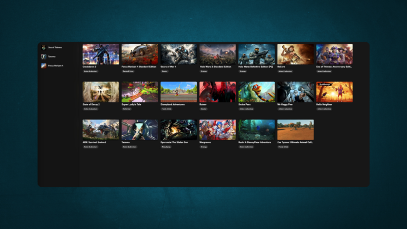 Xbox Insiders Can Now Experience the Redesigned Home Screen in the Windows Xbox App